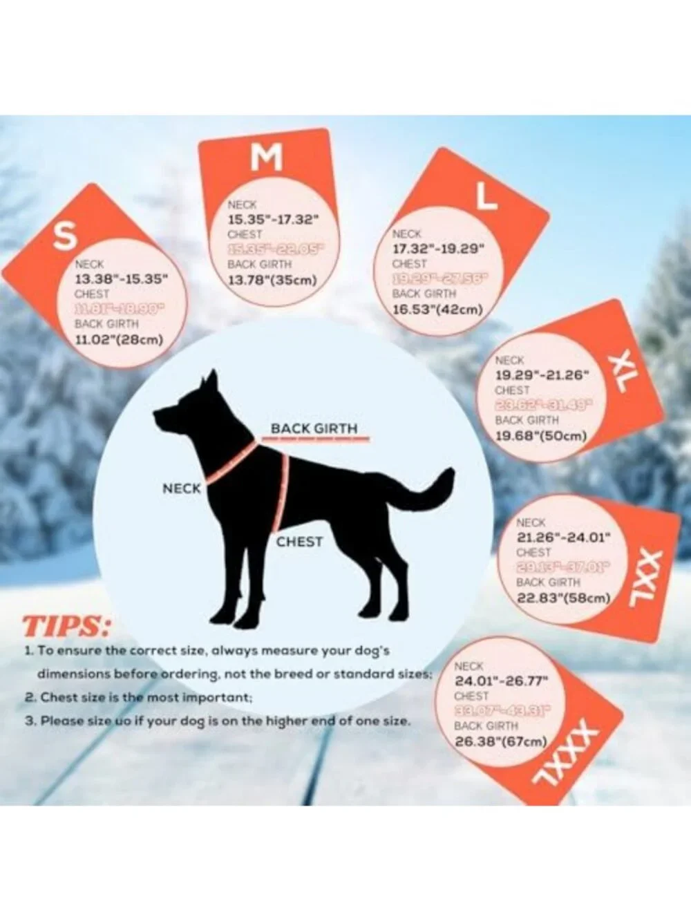 Waterproof Fleece Dog Jacket for Large Dogs - Cozy Winter Coat, Warm & Stylish